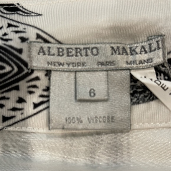 Alberto Makali Black/White Sz 6 Skirt. - Picture 6 of 6